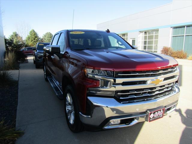 used 2021 Chevrolet Silverado 1500 car, priced at $38,500