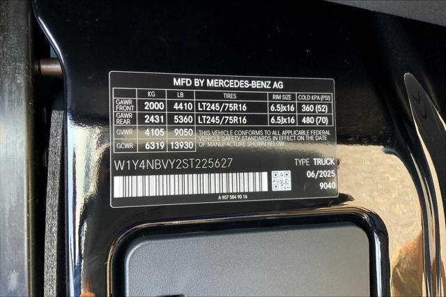 new 2025 Mercedes-Benz Sprinter 2500 car, priced at $81,644