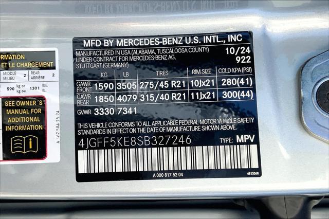 new 2025 Mercedes-Benz GLS 450 car, priced at $95,365