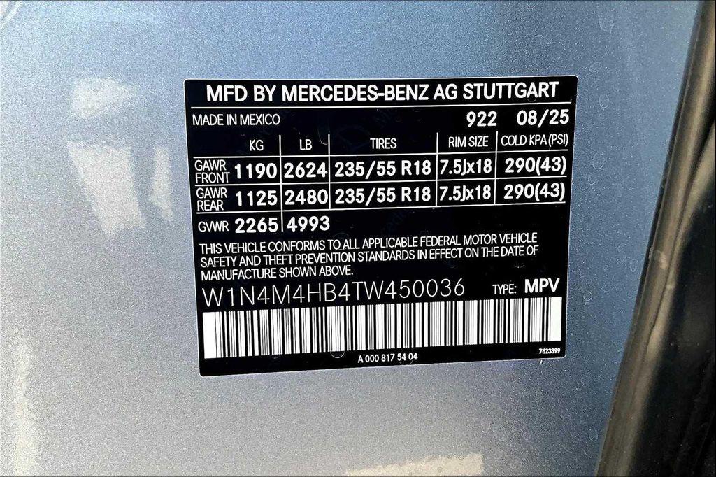 new 2026 Mercedes-Benz GLB 250 car, priced at $54,825