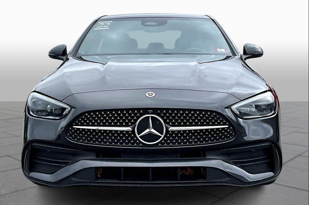 used 2022 Mercedes-Benz C-Class car, priced at $33,499