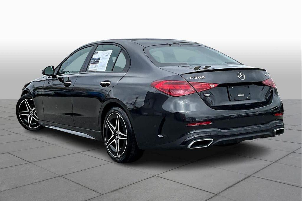 used 2022 Mercedes-Benz C-Class car, priced at $33,499