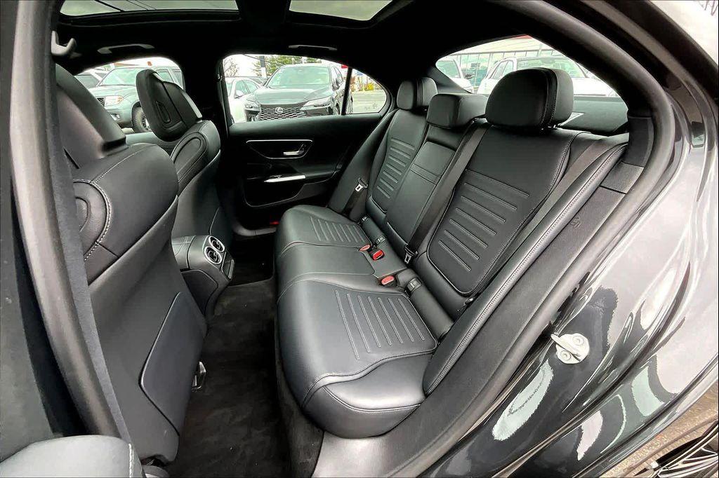 used 2022 Mercedes-Benz C-Class car, priced at $33,499