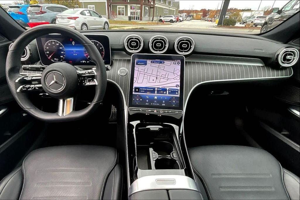 used 2022 Mercedes-Benz C-Class car, priced at $33,499