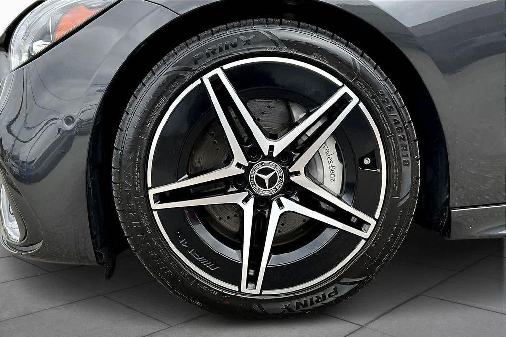 used 2022 Mercedes-Benz C-Class car, priced at $33,499