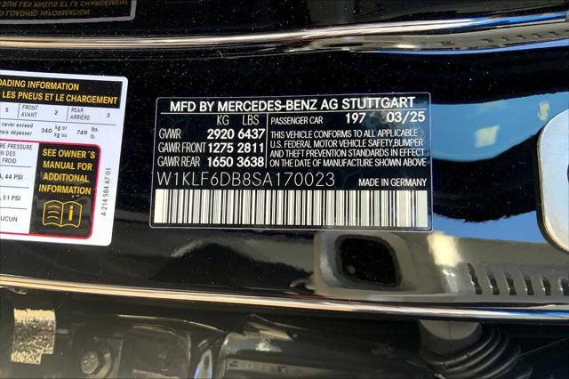 new 2025 Mercedes-Benz AMG E 53 car, priced at $112,240