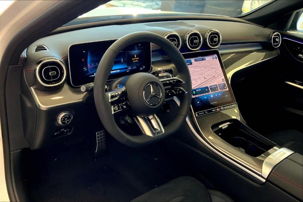 new 2024 Mercedes-Benz AMG C 43 car, priced at $67,175