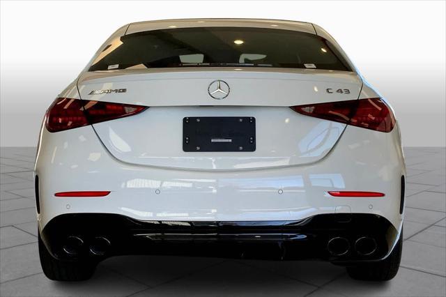 new 2024 Mercedes-Benz AMG C 43 car, priced at $67,175