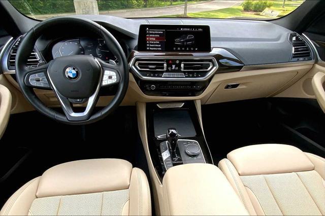 used 2022 BMW X3 car, priced at $36,311
