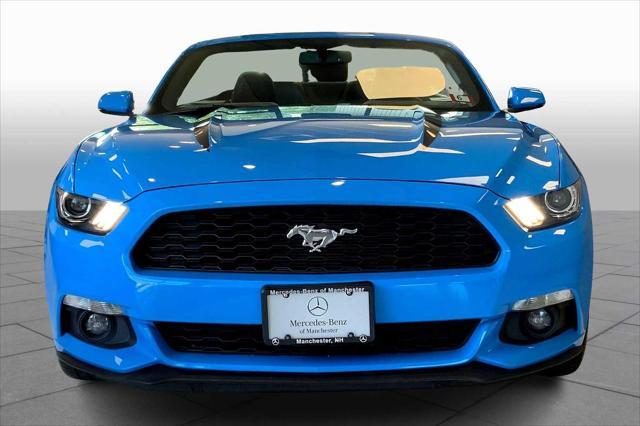 used 2017 Ford Mustang car, priced at $21,287