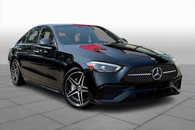 used 2023 Mercedes-Benz C-Class car, priced at $39,989