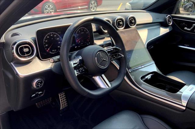 used 2023 Mercedes-Benz C-Class car, priced at $39,989