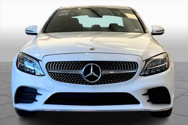 used 2021 Mercedes-Benz C-Class car, priced at $30,493