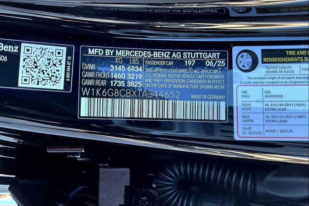 new 2026 Mercedes-Benz AMG S 63 E car, priced at $210,890