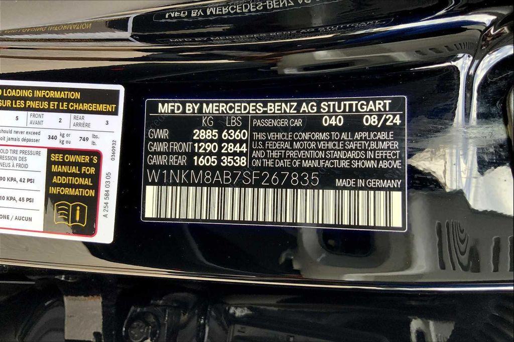 new 2025 Mercedes-Benz AMG GLC 63 car, priced at $98,065