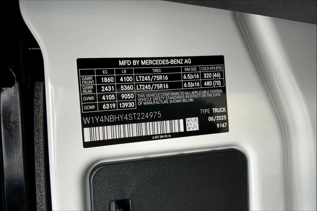 new 2025 Mercedes-Benz Sprinter 2500 car, priced at $67,072