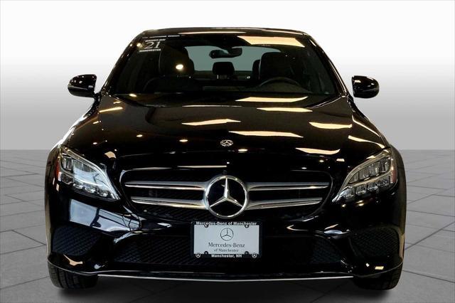 used 2021 Mercedes-Benz C-Class car, priced at $27,989