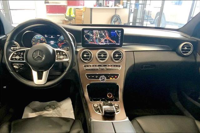 used 2021 Mercedes-Benz C-Class car, priced at $27,989