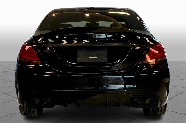 used 2021 Mercedes-Benz AMG C 43 car, priced at $42,989