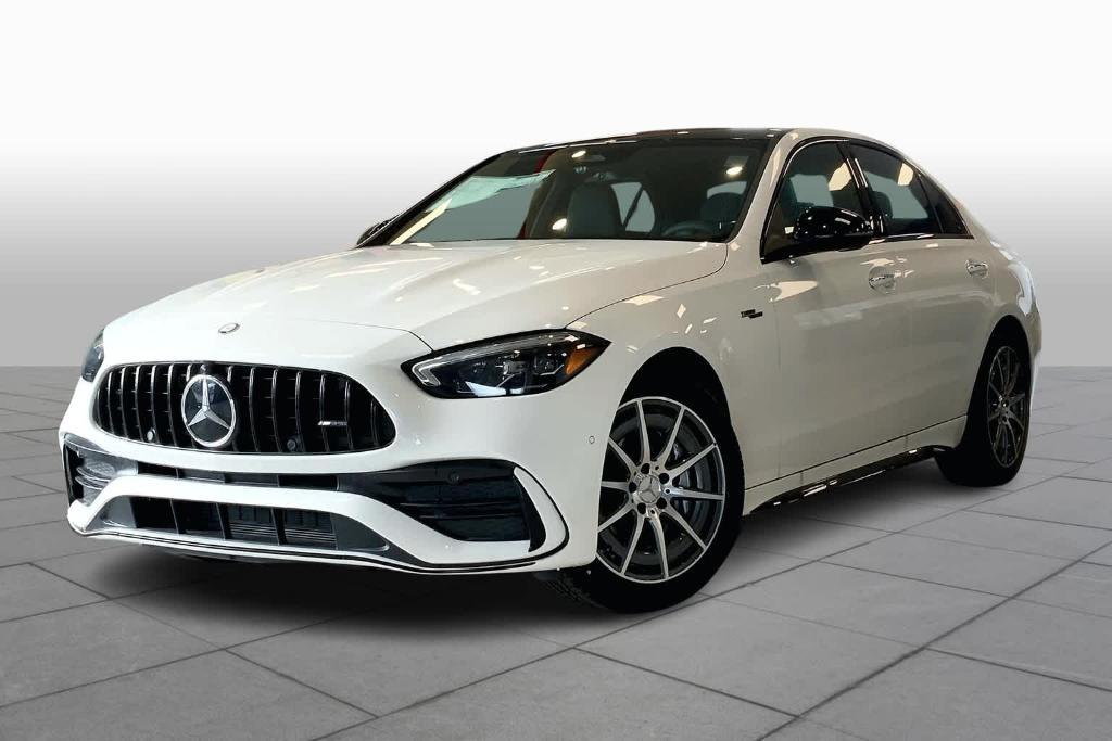 new 2024 Mercedes-Benz AMG C 43 car, priced at $68,295