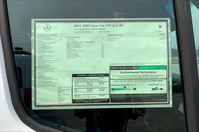 new 2024 Mercedes-Benz Sprinter 2500 car, priced at $66,241