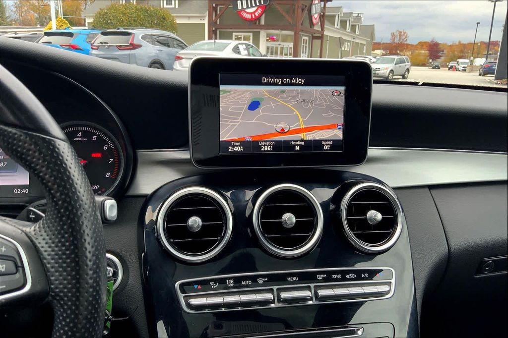 used 2017 Mercedes-Benz C-Class car, priced at $16,321