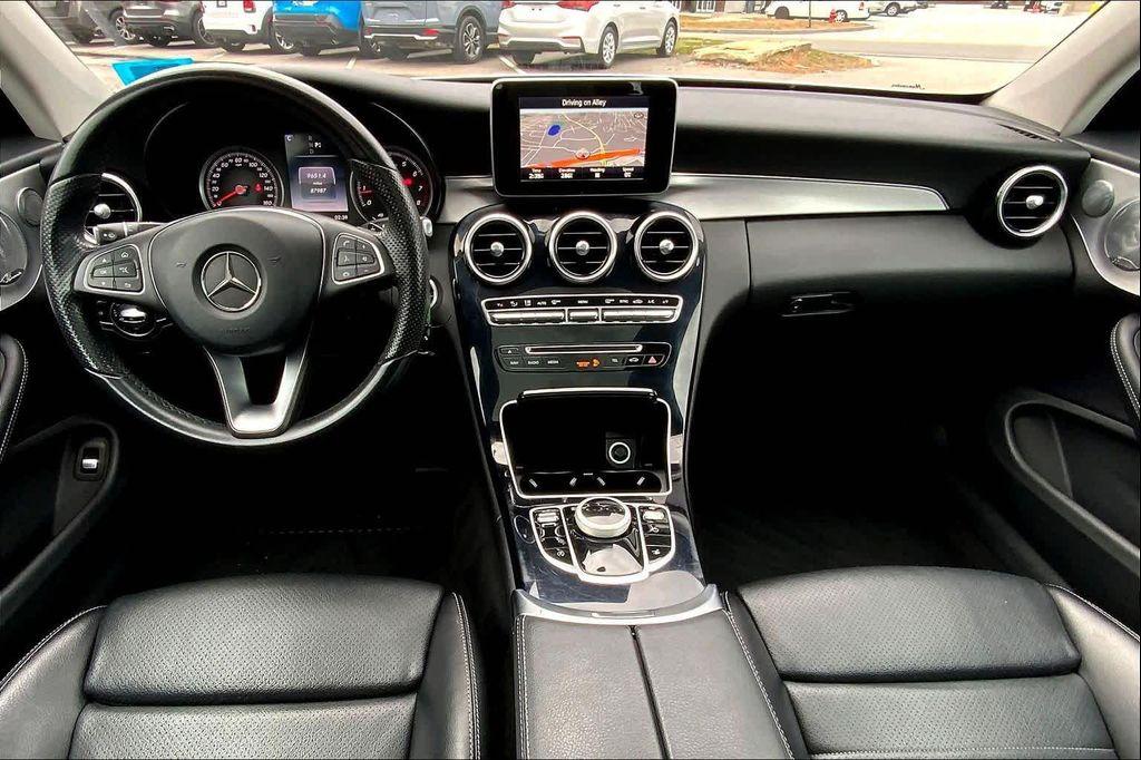 used 2017 Mercedes-Benz C-Class car, priced at $16,321