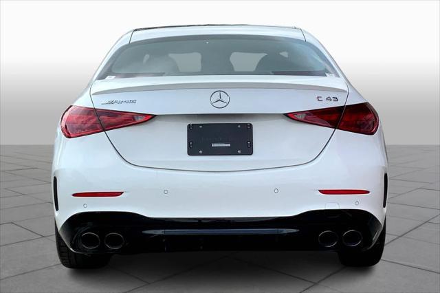 new 2024 Mercedes-Benz AMG C 43 car, priced at $67,690