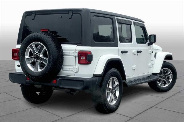 used 2020 Jeep Wrangler Unlimited car, priced at $31,422