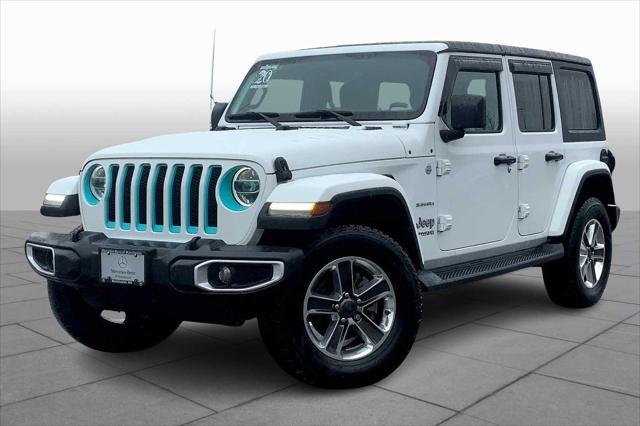 used 2020 Jeep Wrangler Unlimited car, priced at $31,422