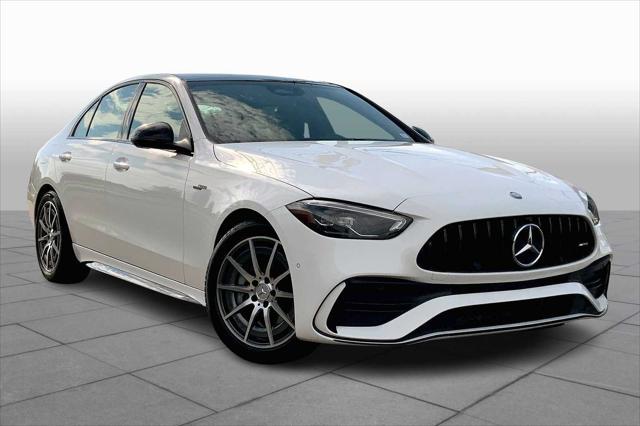 used 2024 Mercedes-Benz AMG C 43 car, priced at $63,898