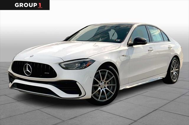 used 2024 Mercedes-Benz AMG C 43 car, priced at $63,898
