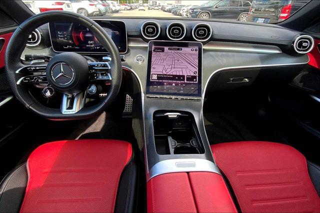 used 2024 Mercedes-Benz AMG C 43 car, priced at $63,898