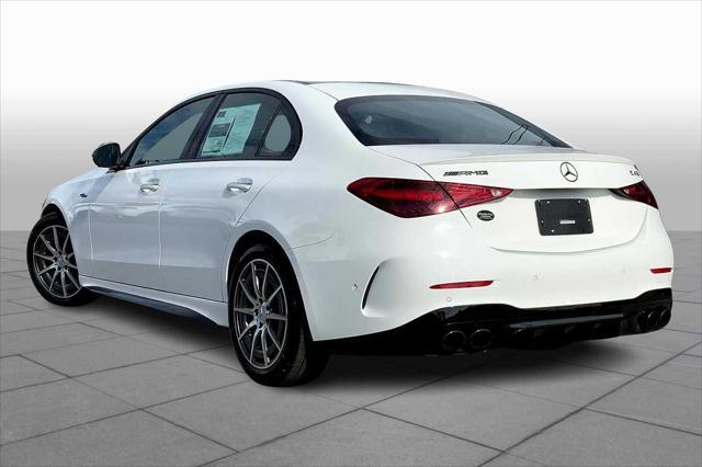 used 2024 Mercedes-Benz AMG C 43 car, priced at $63,898