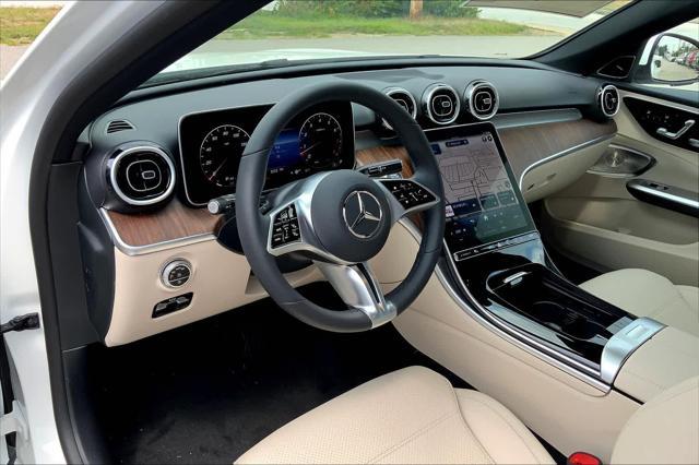 new 2024 Mercedes-Benz C-Class car, priced at $54,355