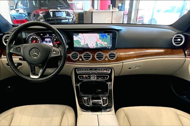 used 2018 Mercedes-Benz E-Class car, priced at $27,989