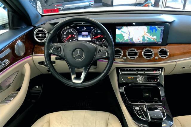 used 2018 Mercedes-Benz E-Class car, priced at $27,989