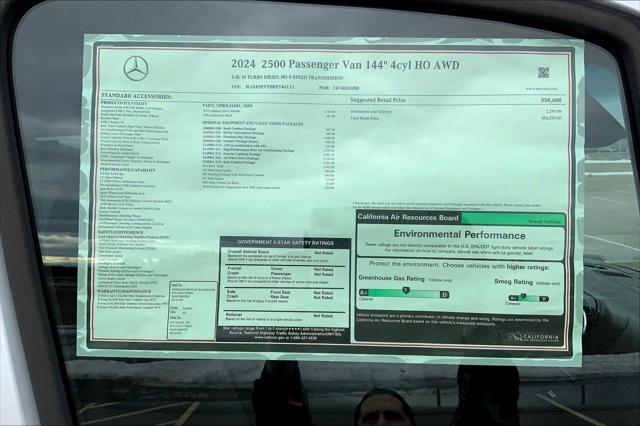 new 2024 Mercedes-Benz Sprinter 2500 car, priced at $83,229