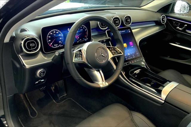 used 2025 Mercedes-Benz C-Class car, priced at $45,998
