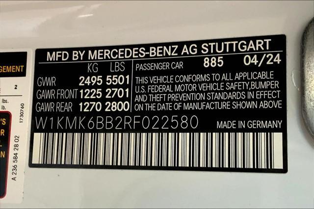 new 2024 Mercedes-Benz CLE 450 car, priced at $85,165