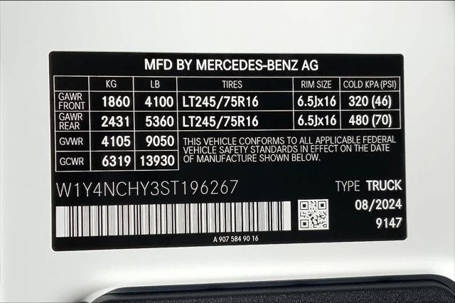 new 2025 Mercedes-Benz Sprinter 2500 car, priced at $70,836