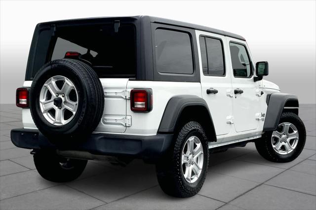 used 2020 Jeep Wrangler Unlimited car, priced at $23,487