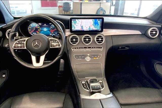 used 2021 Mercedes-Benz C-Class car, priced at $39,989