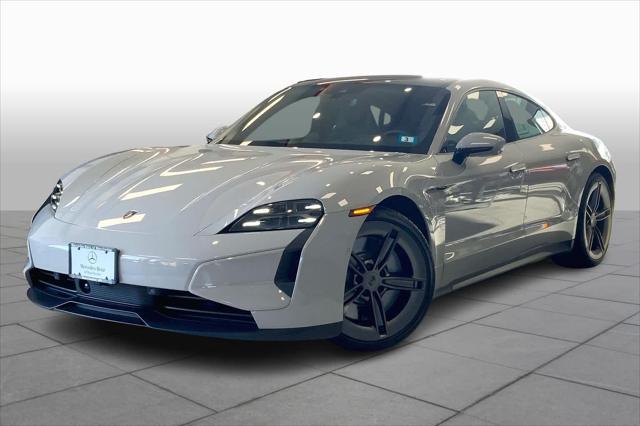 used 2025 Porsche Taycan car, priced at $179,887