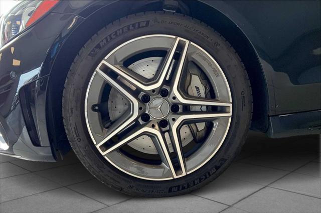 used 2020 Mercedes-Benz AMG C 43 car, priced at $43,000