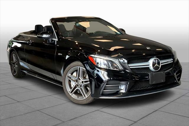 used 2020 Mercedes-Benz AMG C 43 car, priced at $43,000