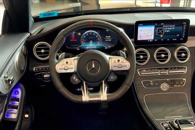 used 2020 Mercedes-Benz AMG C 43 car, priced at $43,000