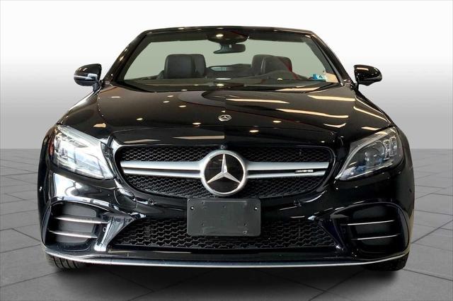 used 2020 Mercedes-Benz AMG C 43 car, priced at $43,000