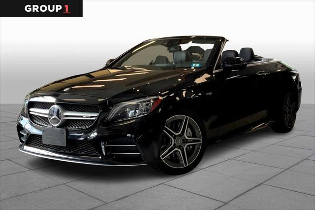 used 2020 Mercedes-Benz AMG C 43 car, priced at $43,000
