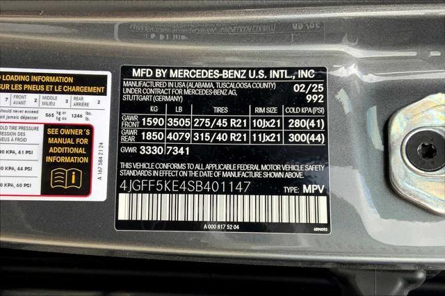 new 2025 Mercedes-Benz GLS 450 car, priced at $95,865